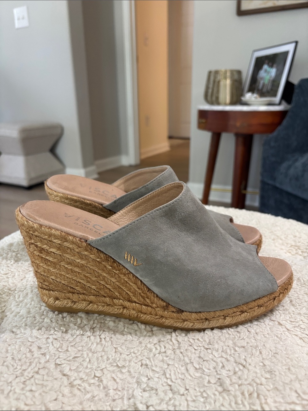 VISCATA BARCELONA ESPADRILLE WEDGES
Size 40 made in Spain